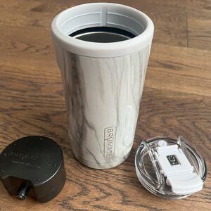 Brumate Hopsulator Trio - koozie for tall or standard can w lid, ice pack